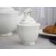 Serwis obiadowo - herbaciany dla 6 osób 33 elementy Porcelana Bogucice - Perla gold