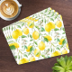 Komplet 4 podkładek pod talerze - Lemon Grove