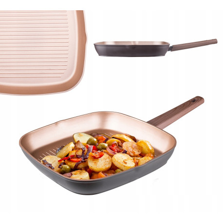 Patelnia grillowa Valdinox Noble 26 cm non-stick (nieprzywierająca)