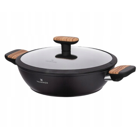Rondel, garnek 26cm 2,6l z pokrywą Mustang Valdinox