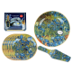 Komplet patera i 6 talerzyków z łopatką - V. van Gogh, Irysy