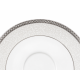 Komplet 2 filiżanek ze spodkami Bogucice Martha Platin 250 ml