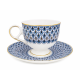 Porcelanowa filiżanka ze spodkiem 0,2/15 cm Bogucice Kamila