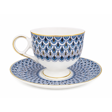 Porcelanowa filiżanka ze spodkiem 0,2/15 cm Bogucice Kamila