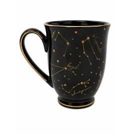 Kubek 300 ml Zodiak Black Porcelana Bogucice