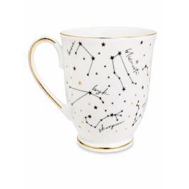 Kubek 300 ml Zodiak White Porcelana Bogucice