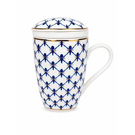 Kubek z zaparzaczem 300 ml Swietłana Porcelana Bogucice