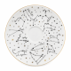 Filiżanka jumbo ze spodkiem 450 ml Zodiak White Porcelana Bogucice