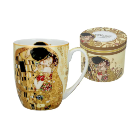 Kubek porcelanowy Camio 400 ml - Gustav Klimt