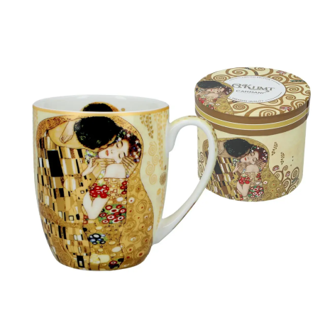 Kubek porcelanowy Camio 400 ml - Gustav Klimt