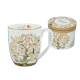 Kubek Camio 400 ml - G. Klimt, Drzewo życia, białe tło