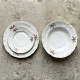 Komplet talerzy z porcelany dla 6 osób 18 elementów - Ćmielów Chodzież Fryderyka