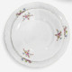 Komplet talerzy z porcelany dla 6 osób 18 elementów - Ćmielów Chodzież Fryderyka