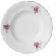 Komplet talerzy z porcelany dla 6 osób 18 elementów - Ćmielów Chodzież Fryderyka