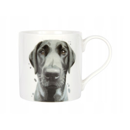Kubek Black Labrador 320 ml – porcelanowy kubek z motywem psa
